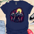 Bulldog & Moon - V2 - Stylish Red Eye T-Shirt